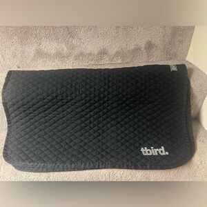 black roma tbird logo english all purpose baby saddle pad equestrian